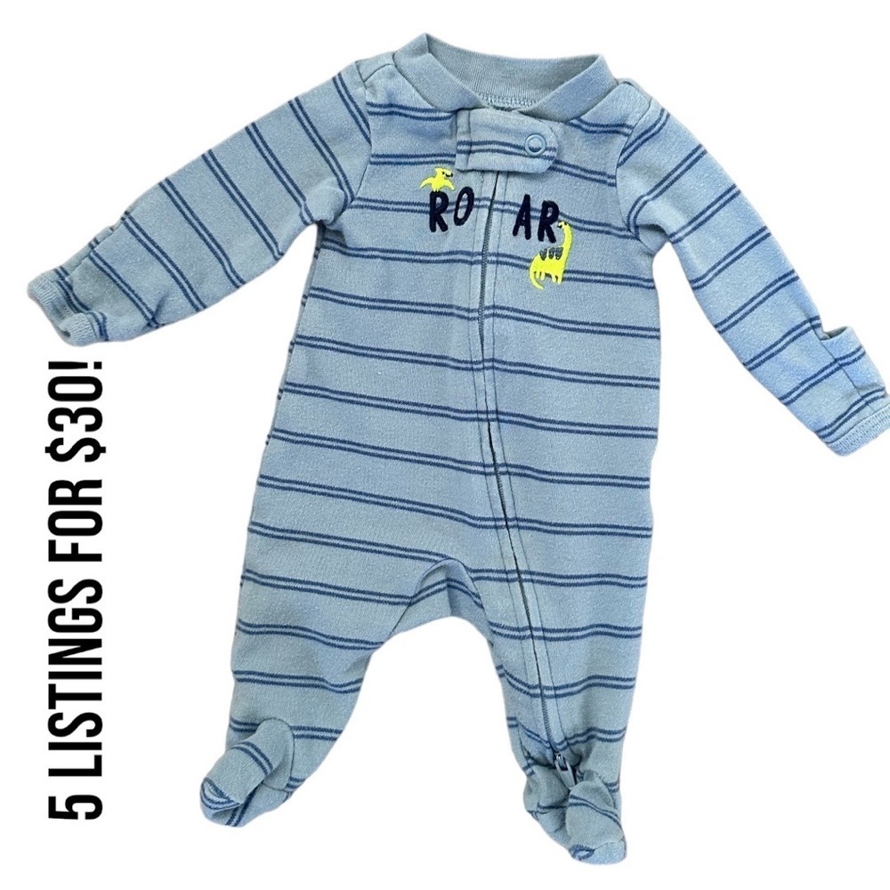 Carter’s preemie footies baby boy